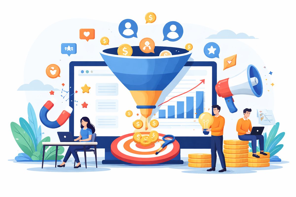 Funnel Marketing: Cara Mengubah Pengunjung Jadi Pembeli